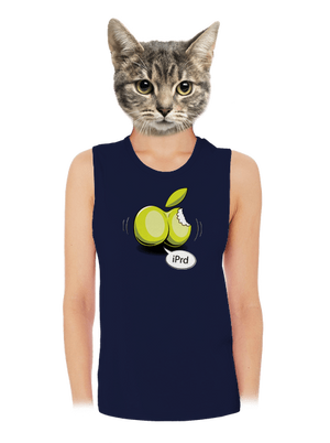 iPrd dámske tielko voľné Navy