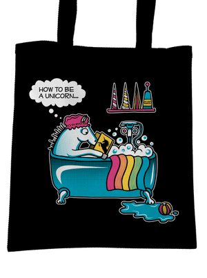 Ako sa stať jednorožcom taška Black