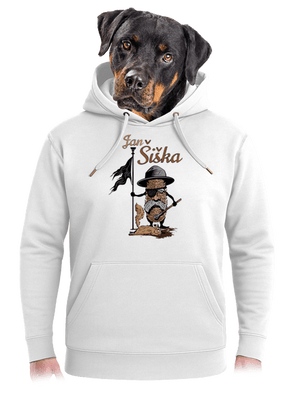 Jan Šiška unisex mikina premium Snowwhite