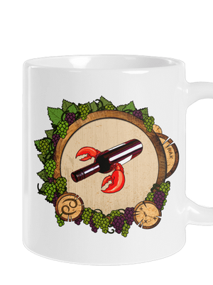 Vínny horoskop: Rak klasický hrnček White