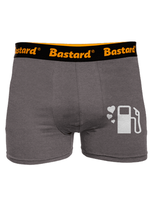 Plnú prosím boxerky Gray Melange