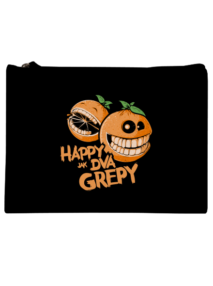 Happy grepy taštička Black