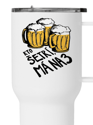 Kto šetrí, má na tri termohrnček White