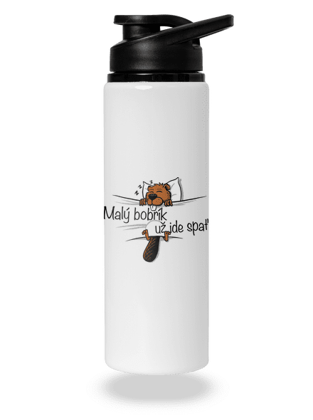Malý bobrík flaša na vodu White