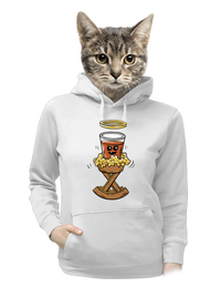 dámska mikina klokanka