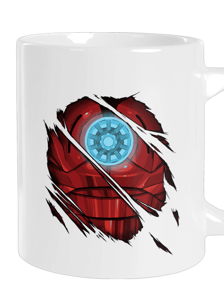 Ironman veľký hrnček White