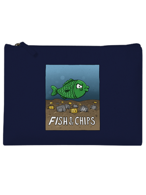 Fish and IT chips taštička French Navy