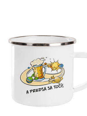 A predsa sa točí! plecháčik White