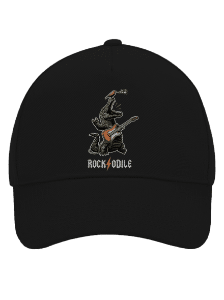 Rockodile šiltovka baseballka Black