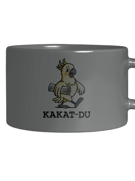 Kakat-du hrnček makronka Grey Macaron