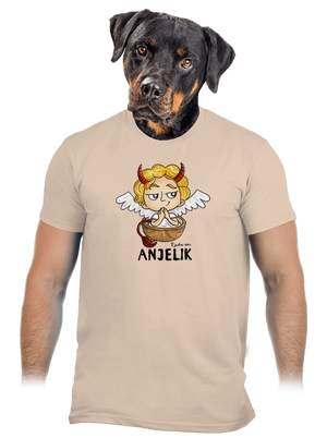 Anjelik pánske tričko Sand