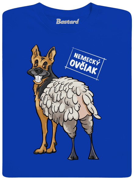 Nemecký ovčiak detské tričko Royal Blue