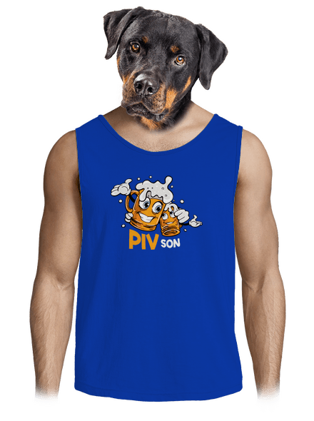 Pivson pánske tielko Royal Blue
