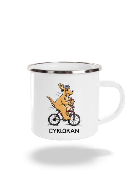 Cyklokan plecháčik White