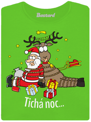 Tichá noc dámske tričko Apple Green