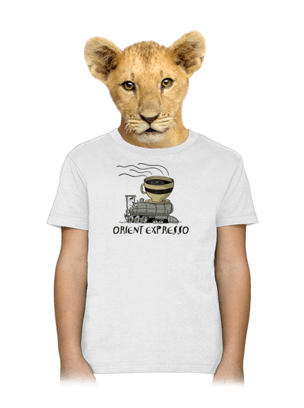 Orient expresso detské tričko White