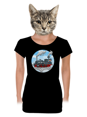 dámske tričko s lemom