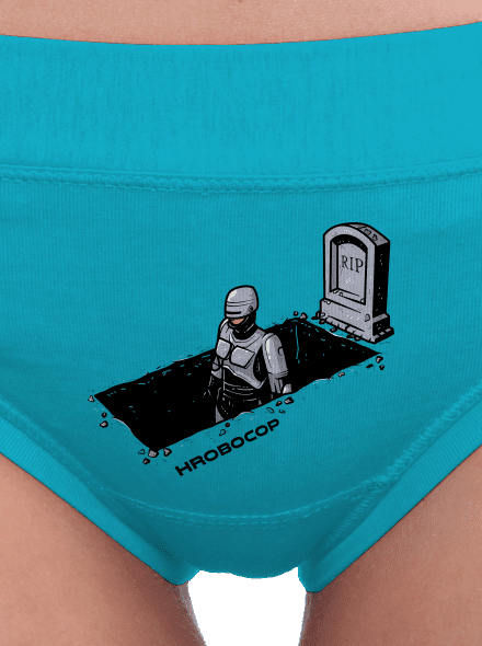Hrobocop dámske nohavičky Turquoise