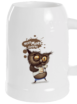 Need more coffee polliter White