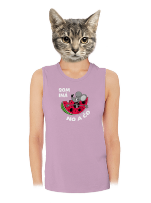 Som iná dámske tielko voľné Lilac