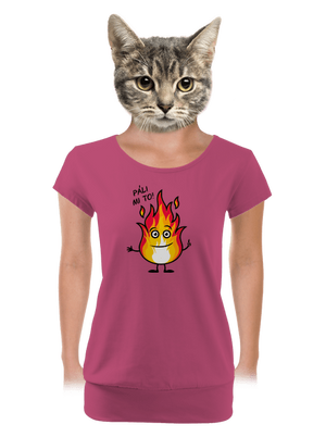 Páli mi to dámske tričko s lemom Magenta