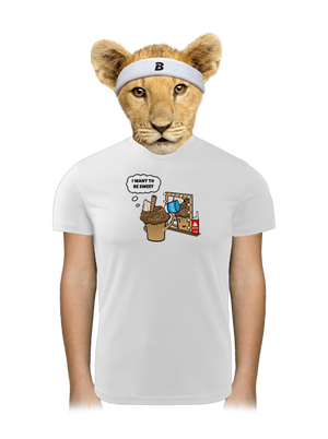 Sweet muffin detské športové tričko White