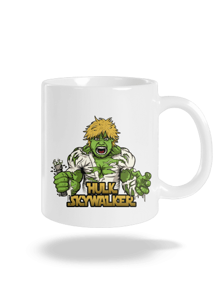 Hulk Skywalker klasický hrnček White