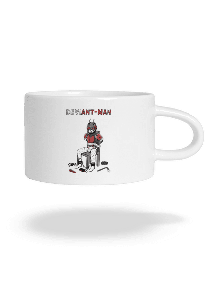 DeviAnt-man hrnček makronka White