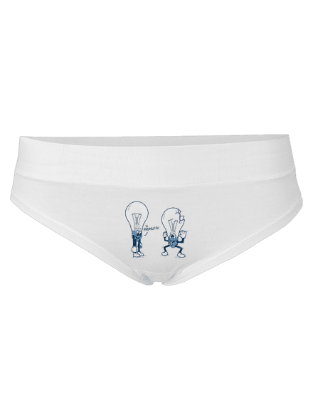 Prdlá dámske nohavičky White