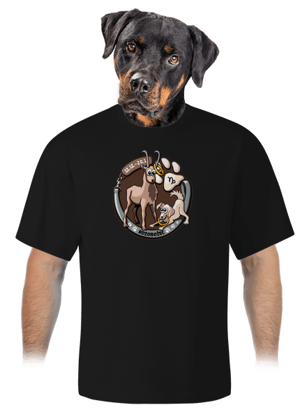 Psí horoskop: Kozorožec unisex tričko oversized Black