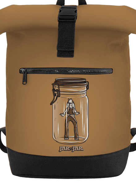 Jar in jar batoh Caramel
