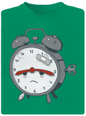 Budíček detské športové tričko Kelly Green Mal