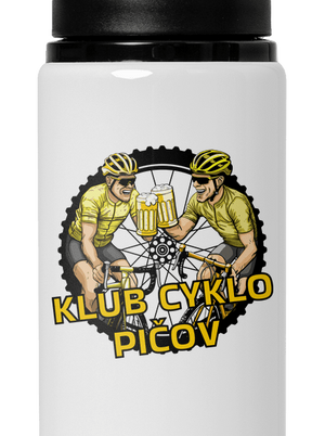 Klub cyklo pičov flaša na vodu White