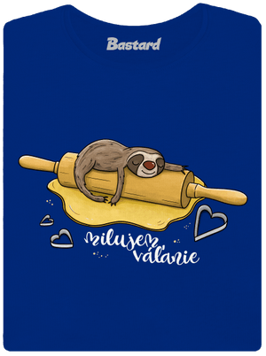 Milujem váľanie dámske tričko Royal Blue Mal