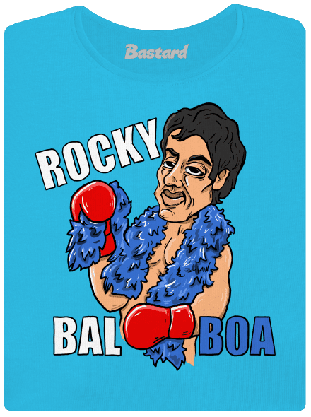 Rocky Bal boa dámske tričko Blue Atol