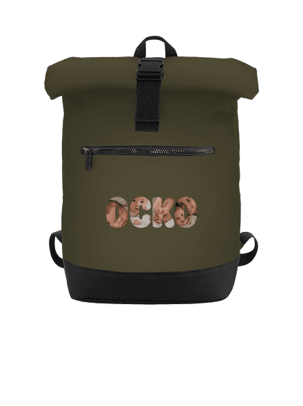 Nápis ocko z vlastných fotiek batoh Military Green