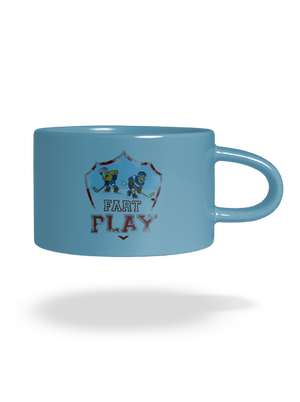 Fart Play hrnček makronka Blue Macaron