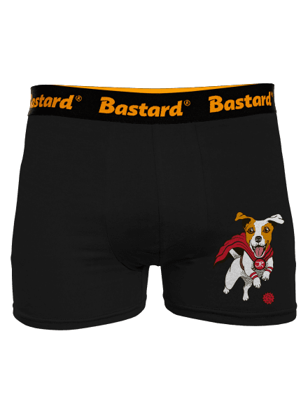 Jack Russell boxerky Black