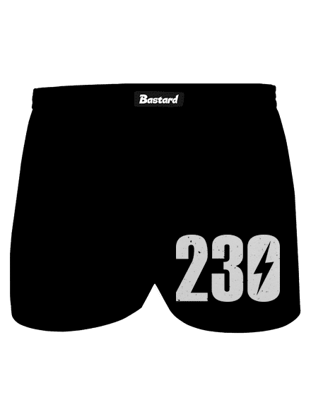 230 V pánske trenky Black