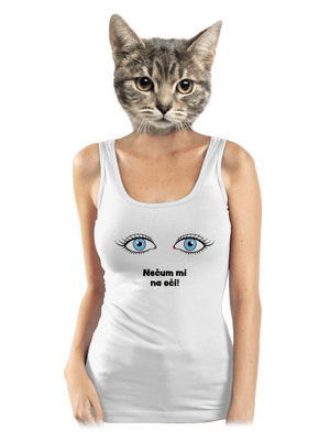  dámske tielko klasické White