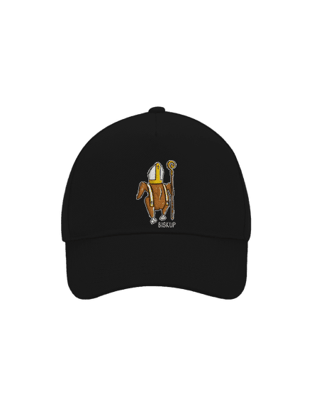 Biskup šiltovka baseballka Black