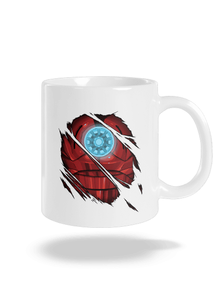 Ironman klasický hrnček White