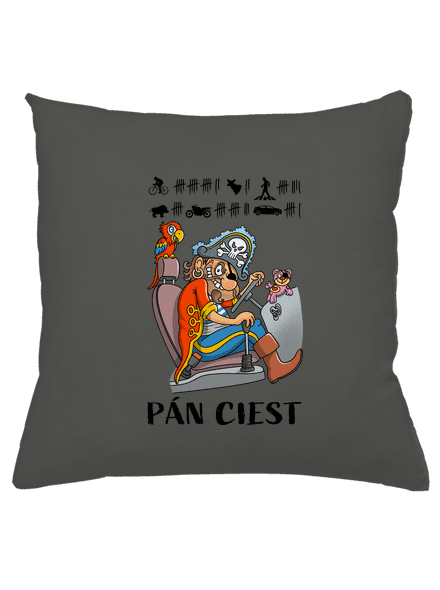 Pán ciest vankúš Gray Pol