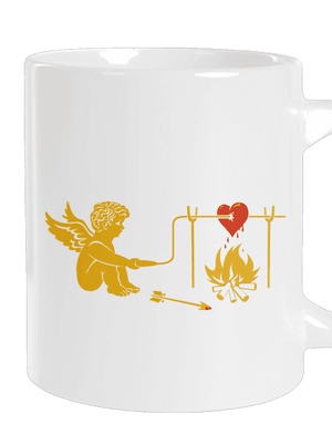 Amorek veľký hrnček White