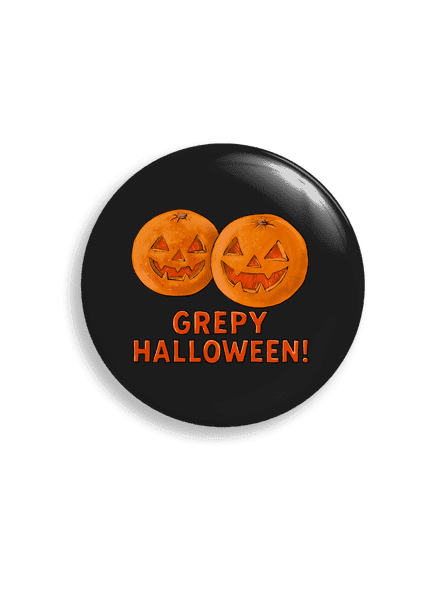 Grepy Halloween placka 