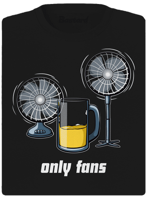 Only fans dámske športové tričko Black