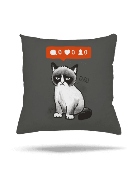 Grumpy vankúš Gray Pol