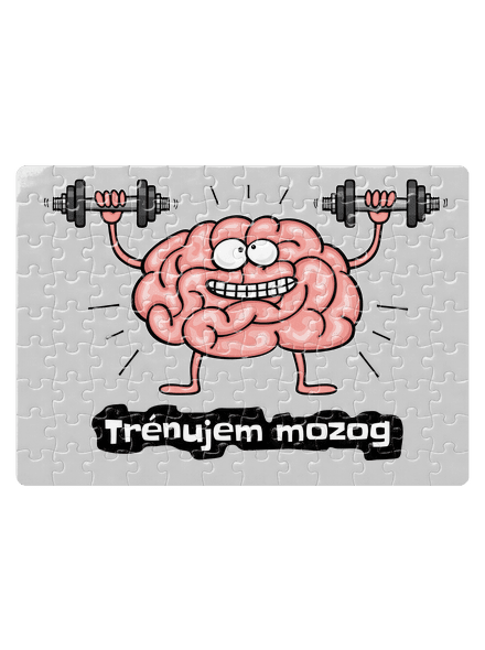 Trénujem mozog  puzzle White