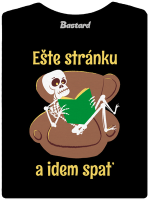 Ešte stránku dámske tričko s lemom Black