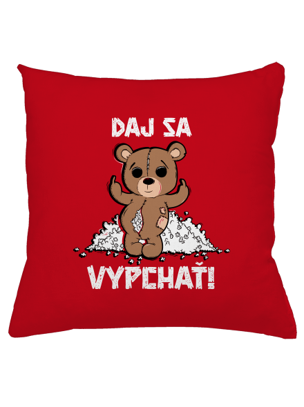 Jdi se vycpat vankúš Red
